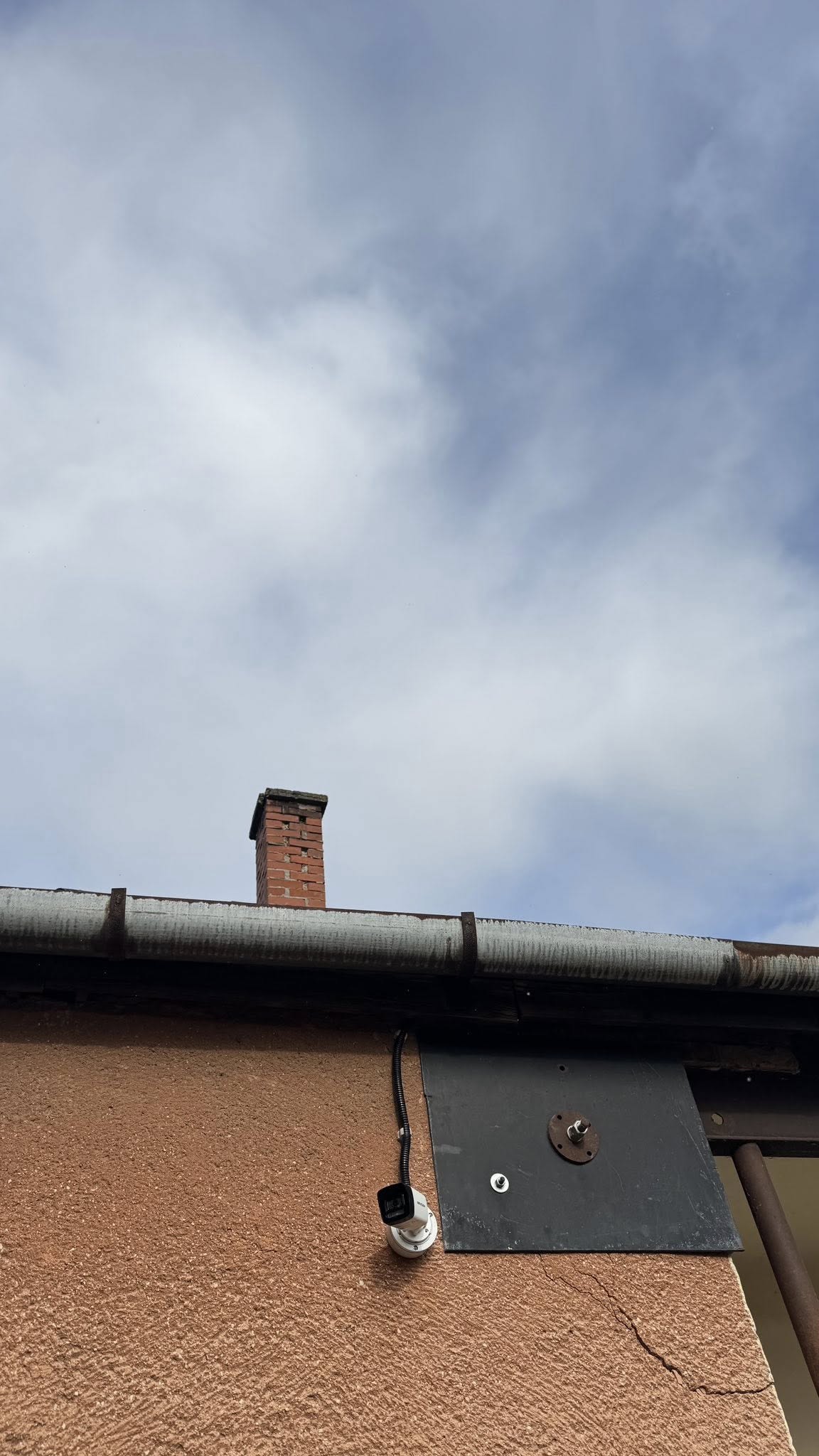 JCB kotró munka közben